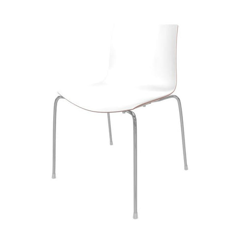 Catifa 46 0251 Chair Bicolored Frame Chrome